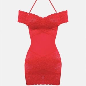 POSTER GIRL Candice Dress Vixen Red